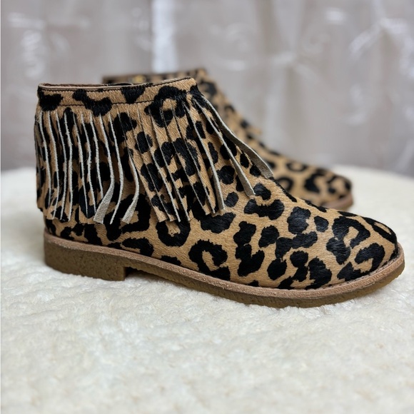 Kate Spade Fringe Leopard Bootie, 6 - Picture 9 of 13